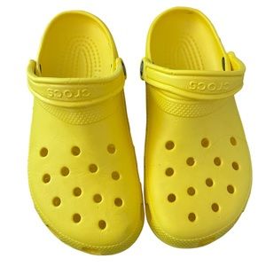 Yellow Crocs